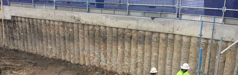 Secant Pile Wall